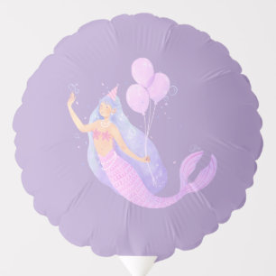 Mermaid Birthday Party Balloon Under the Sea Bir