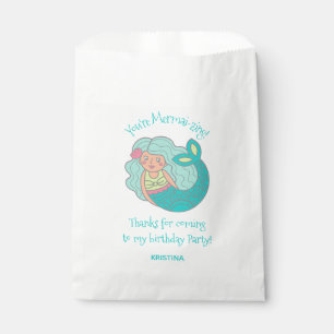 Mermaid Birthday Party Favor Bags