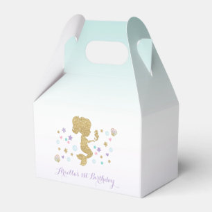 Mermaid Birthday Party Favor Box Under The Sea