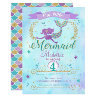 purple and gold invitation templates