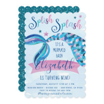 Mermaid Birthday Party Invites Mermaid Birthday Party Invites