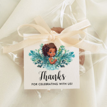 Mermaid Birthday Party Thank You  Favor Tags by lilanab2 at Zazzle