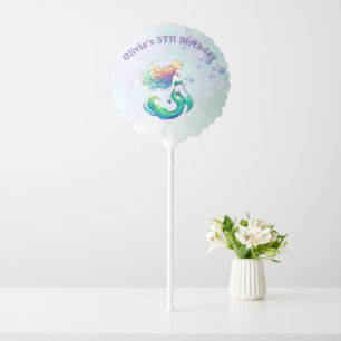 Mermaid Birthday under the Sea Balloon