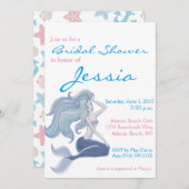 Mermaid Bridal Shower Invitation (Front/Back)