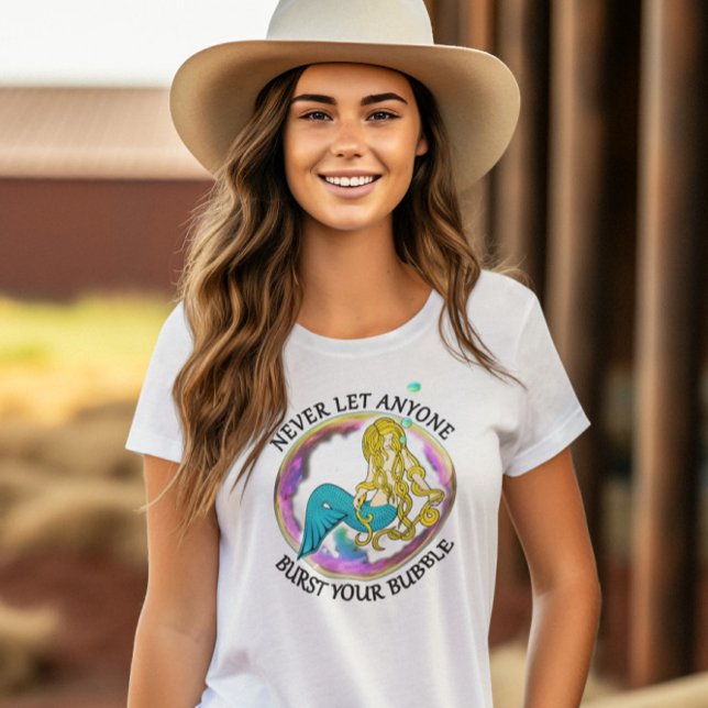 Mermaid Bubble Burst T-Shirt (Creator Uploaded)