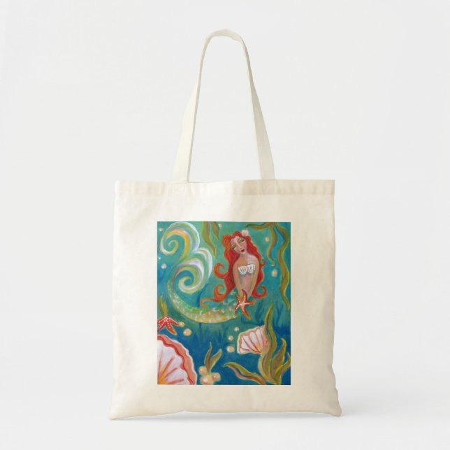 Mermaid Budget Tote by Campbell Jane (Front)