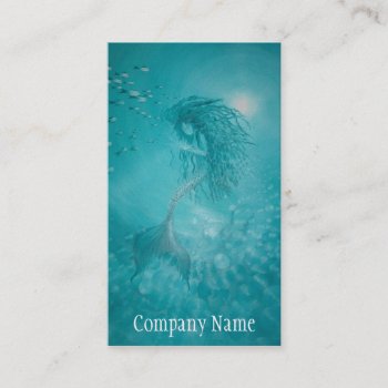 Mermaid Business Card by KRStuff at Zazzle