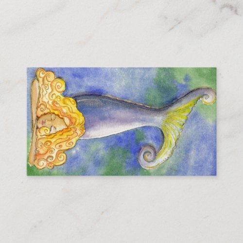 Mermaid Business Card