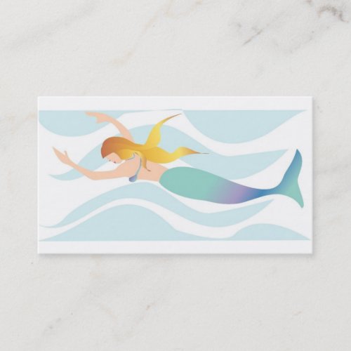 Mermaid Business Cards
