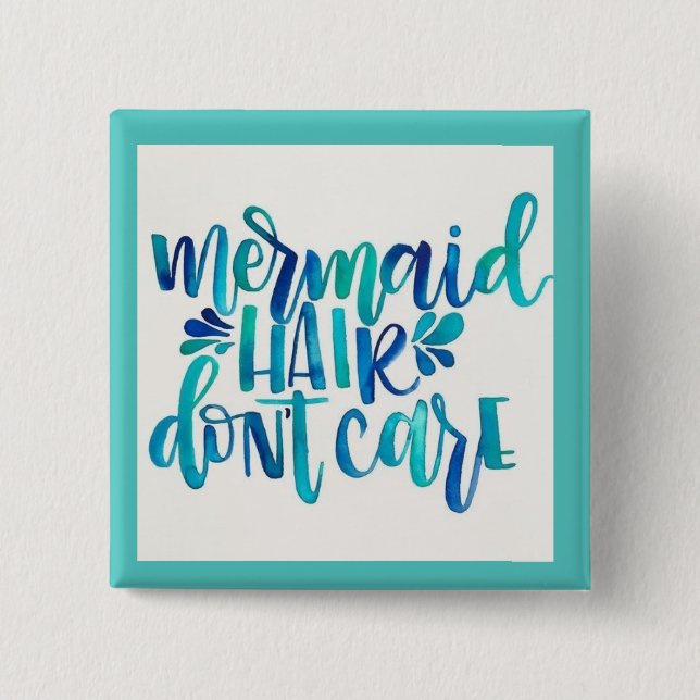 Mermaid Button (Front)