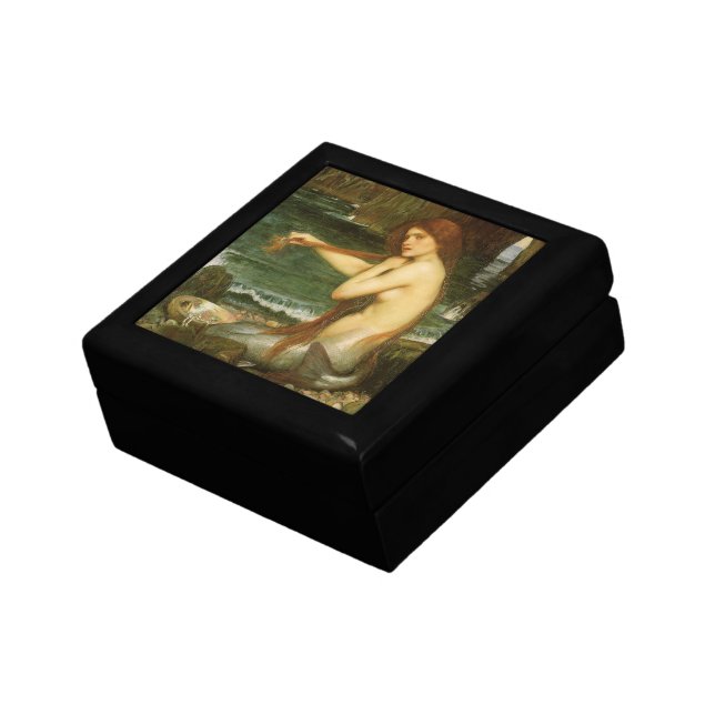 Mermaid by John William Waterhouse Gift Box (Side)