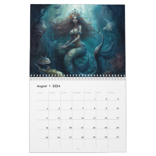 Mermaid Calendar