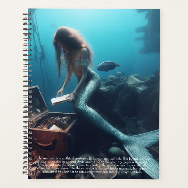 Mermaid Calendar Planner (Front)