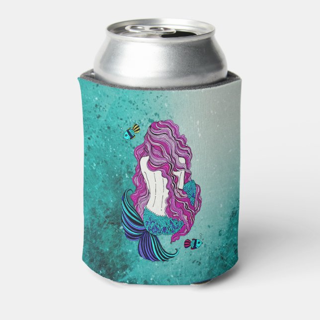 Mermaid  can cooler (Can Back)
