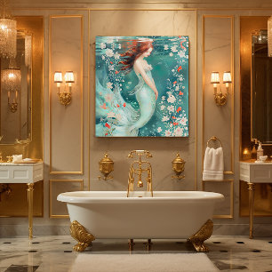 Mermaid Canvas Print