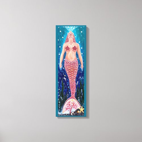 Mermaid Canvas print