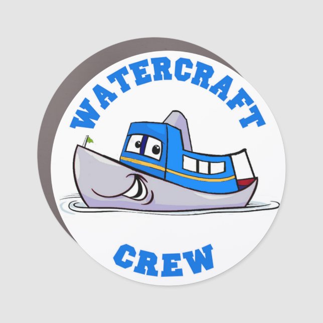 Mermaid car magnet (Front)