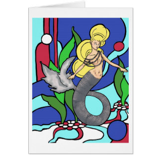 mermaid cards
