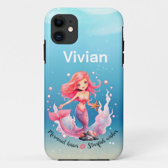 mermaid Case-Mate iPhone case (Back)