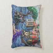 Mermaid Castle Accent Pillow (Front(Vertical))