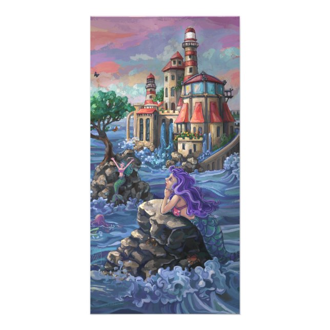 Mermaid Castle Card (Front)