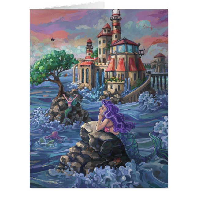 Mermaid Castle Cards (Front)