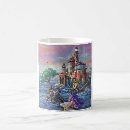 Mermaid Castle Coffee Mug