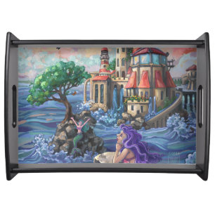 Mermaid Castle Serving Tray