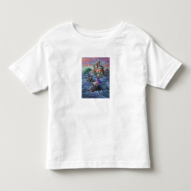 Mermaid Castle Toddler T-shirt (Front)