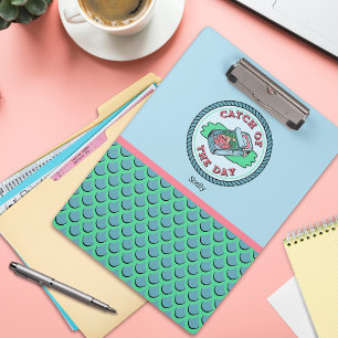 Mermaid Catch of the Day Clipboard