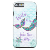 Mermaid cell phone case scales glitter look Case Mate samsung