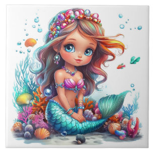 Mermaid Ceramic Tile