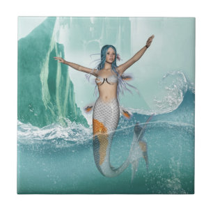 Mermaid Ceramic Tile