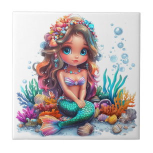 Mermaid Ceramic Tile