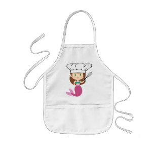 Mermaid Chef Kids' Apron