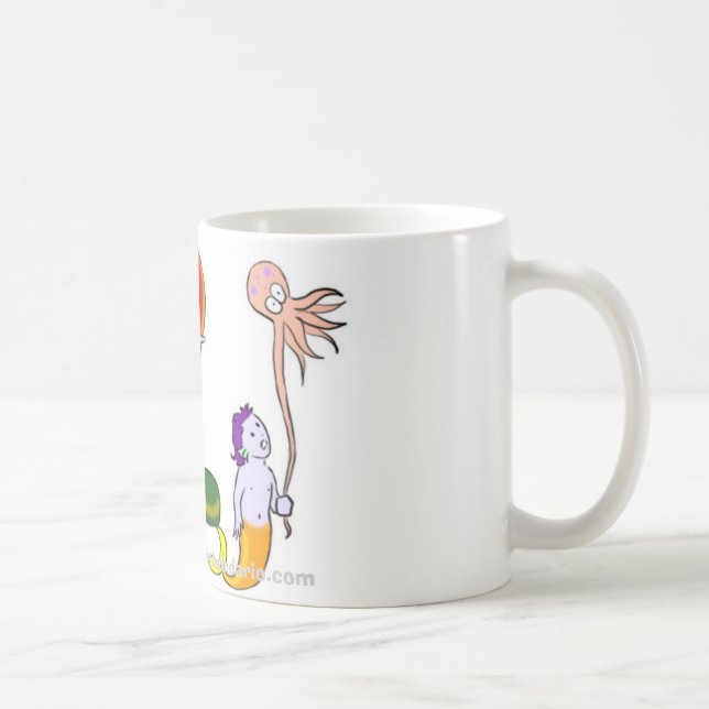 Mermaid children coffee mug (Right)