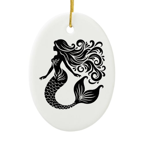 Mermaid Christmas Ornament