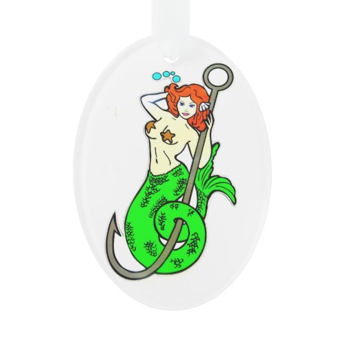 mermaid christmas ornament
