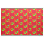 mermaid christmas  Thunder_Cove red Fabric