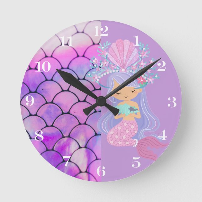Mermaid Clock (Front)