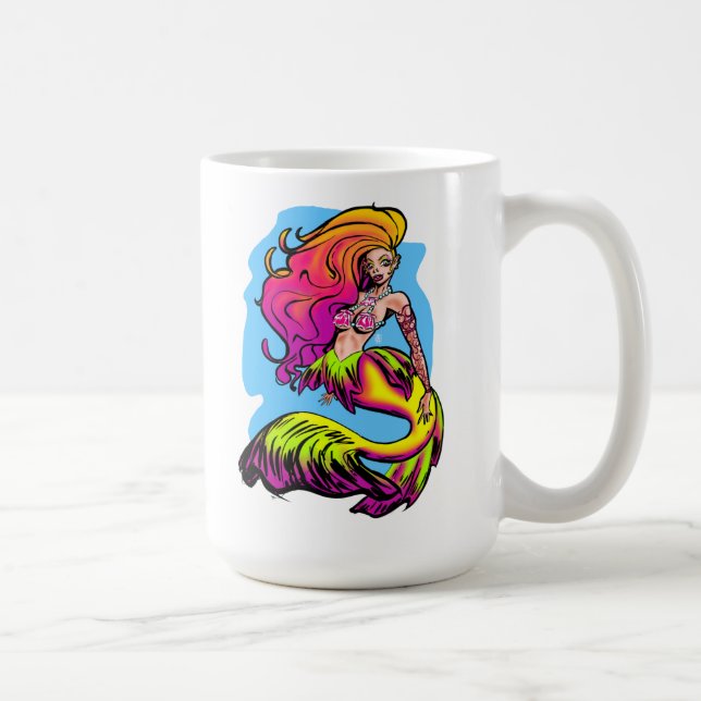 Mermaid Coffee Mug (Right)