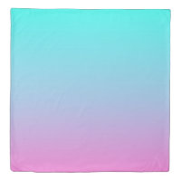 Mermaid colors gradient purple pink aqua ombre