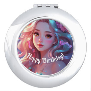 Mermaid  compact mirror