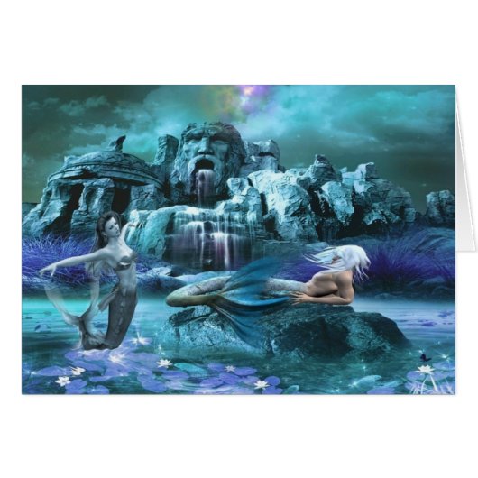 Mermaid Couples Cards (Front Horizontal)