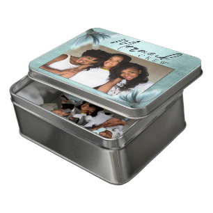 Mermaid Crew Aqua Mint Seafoam Luxe Friend Photo Jigsaw Puzzle