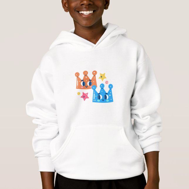 Mermaid Crown Hoodie (Front)