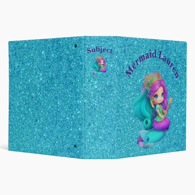 Mermaid Custom Binder (Background)