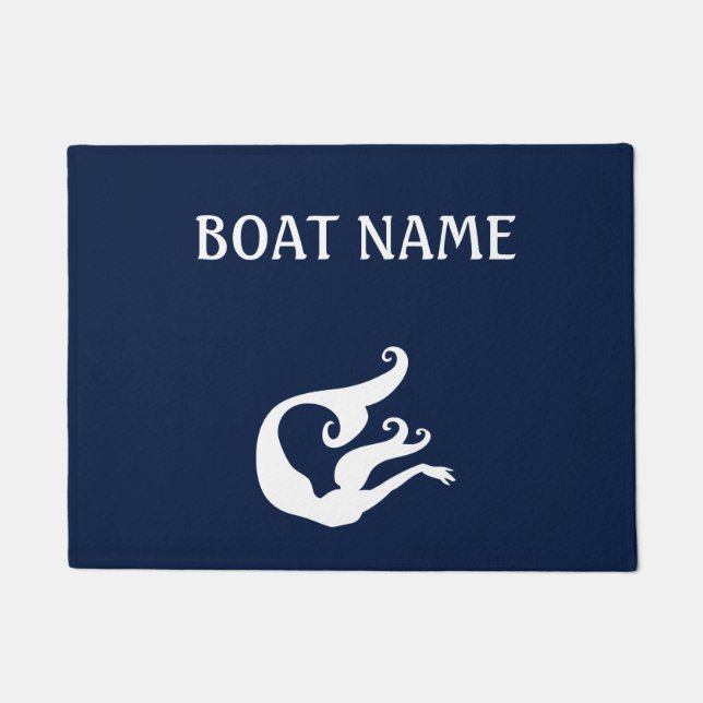 Mermaid Custom Dock Mat (Front)
