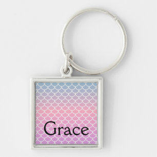 Mermaid Custom Name keychain - Grace