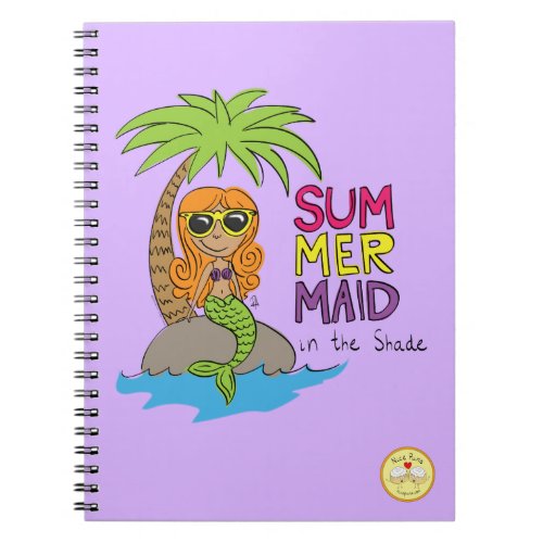 Mermaid Cute Kids Girls Notebook